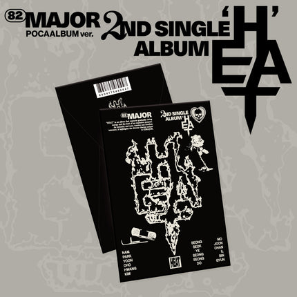 82MAJOR - 2nd Single Album [HEAT] POCA Ver.