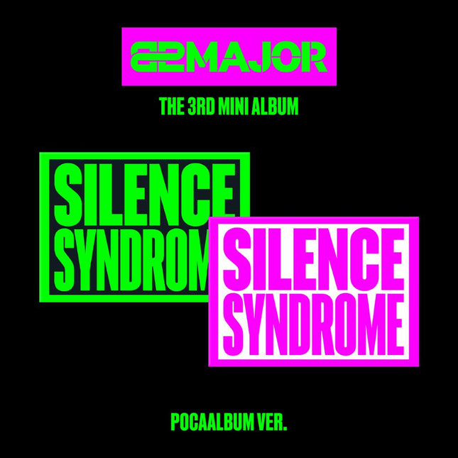 82MAJOR - 3rd Mini Album [SILENCE SYNDROME] POCA Ver.
