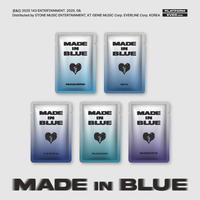 MADEIN S - [MADE in BLUE] PLATFORM EVER Ver.