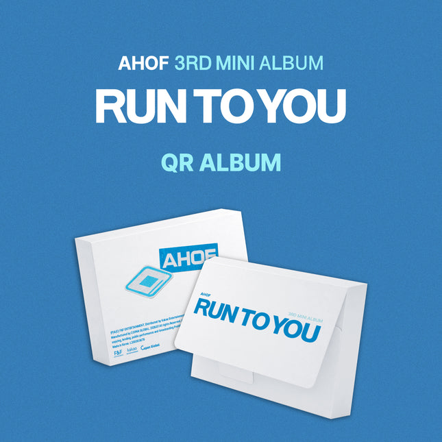 AHOF - 3rd Mini Album [RUN TO YOU] QR ALBUM Ver.
