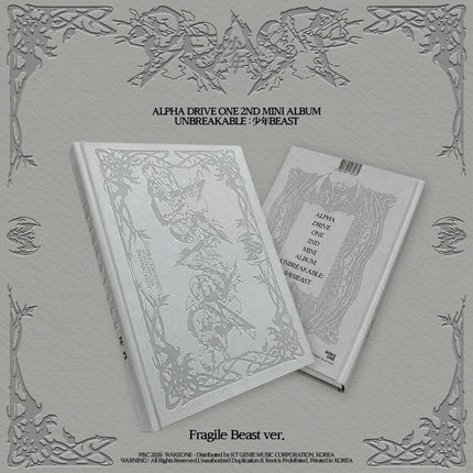 ALPHA DRIVE ONE - 2nd Mini Album [UNBREAKABLE : 少年BEAST] Fragile Beast Ver.