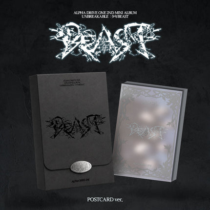 ALPHA DRIVE ONE - 2nd Mini Album [UNBREAKABLE : 少年BEAST] POSTCARD Ver.