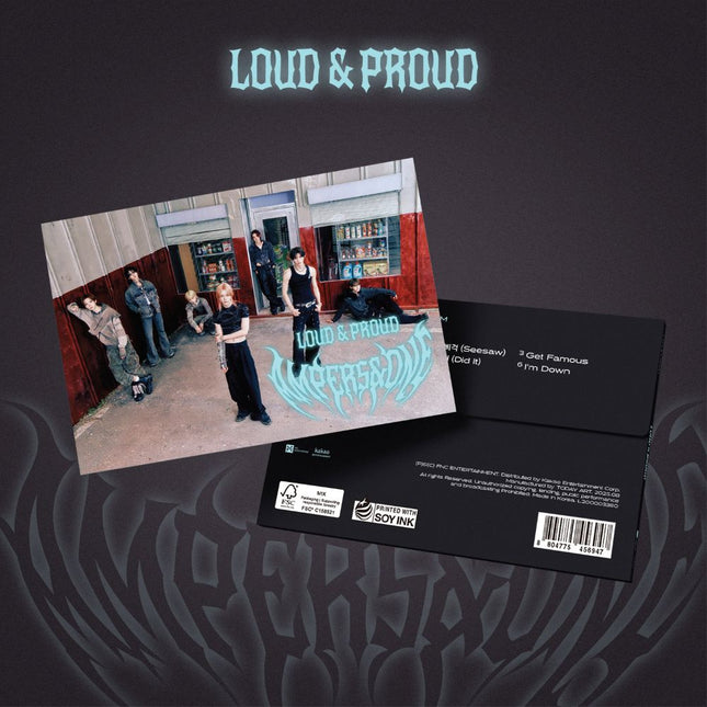 AMPERS&ONE - 3rd Mini Album [LOUD & PROUD] POSTCARD Ver.