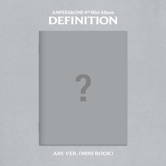 AMPERS&ONE - 4th Mini Album [DEFINITION] ARE Ver.