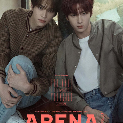ARENA HOMME+ - [2024, September] - Cover : TWS SHINYU&YOUNGJAE TYPE D