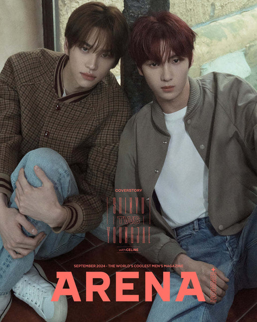 ARENA HOMME+ - [2024, September] - Cover : TWS SHINYU&YOUNGJAE TYPE D