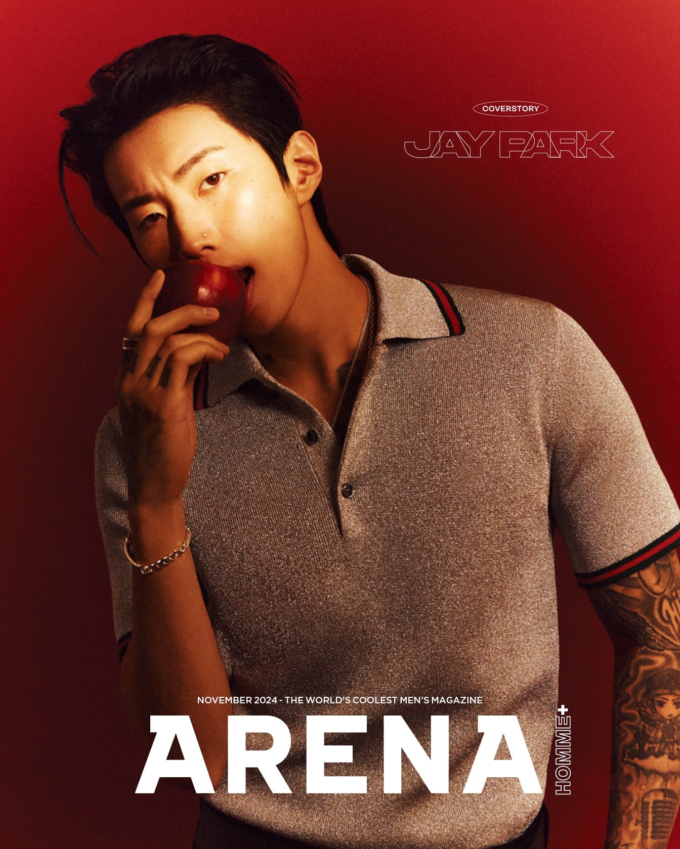 Kpop Album Wholesale ARENA HOMME+ - [2024, November] - Cover JAY