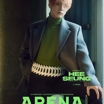 ARENA HOMME+ - [2024, October] - Cover  ENHYPEN HEESEUNG TYPE C