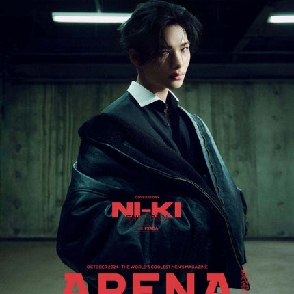 ARENA HOMME+ - [2024, October] - Cover : ENHYPEN NI-KI TYPE H