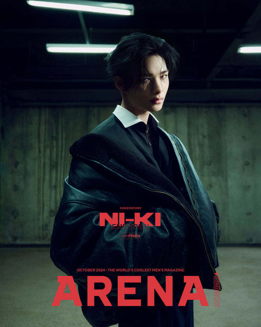 ARENA HOMME+ - [2024, October] - Cover : ENHYPEN NI-KI TYPE H