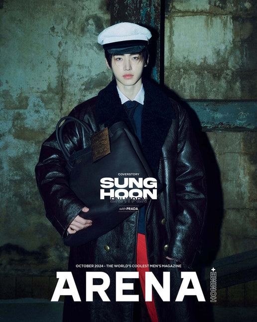 ARENA HOMME+ - [2024, October] - Cover : ENHYPEN SUNGHOON TYPE F