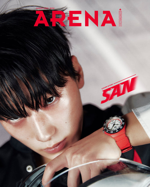 ARENA HOMME+ - [2025, August] - Cover : ATEEZ SAN TYPE A