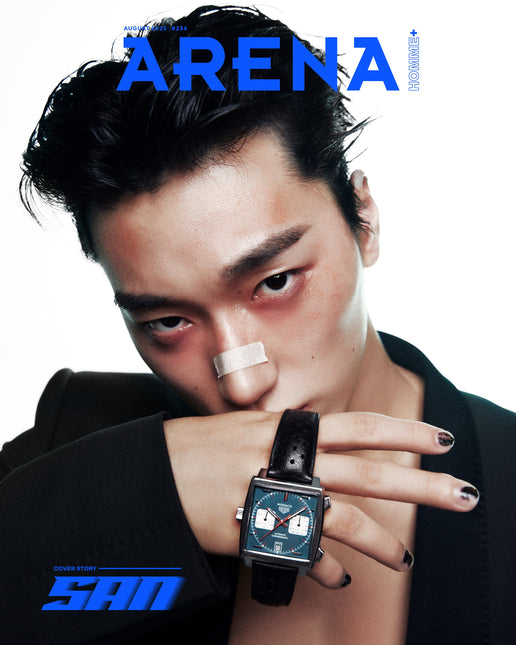 ARENA HOMME+ - [2025, August] - Cover : ATEEZ SAN TYPE B