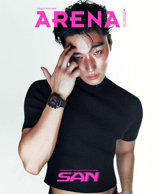ARENA HOMME+ - [2025, August] - Cover : ATEEZ SAN TYPE C