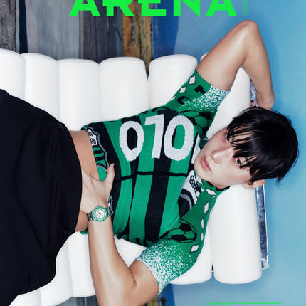 ARENA HOMME+ - [2025, August] - Cover : ATEEZ SAN TYPE E