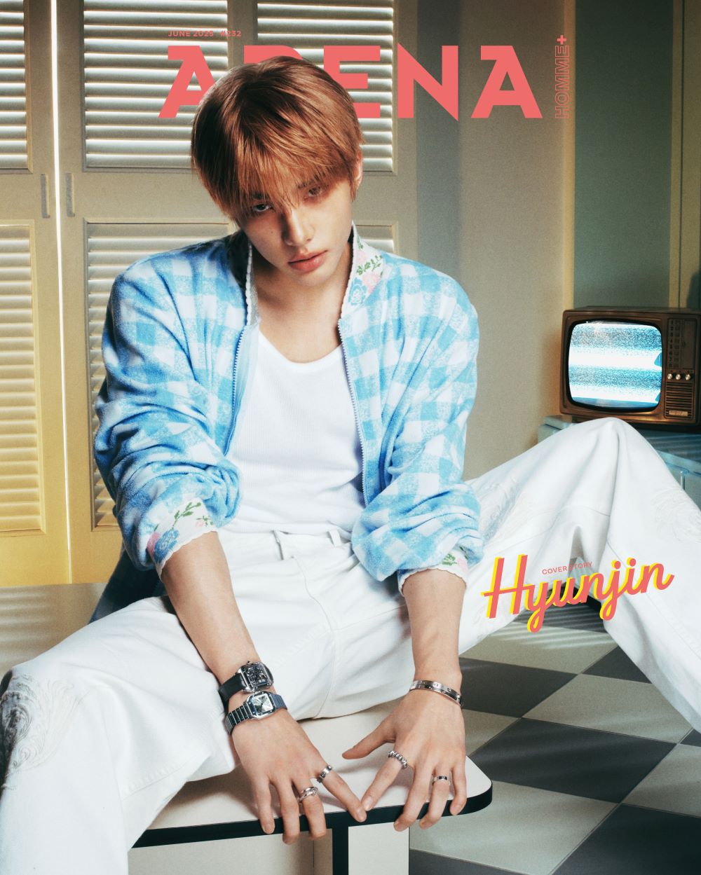 Kpop Album Wholesale ARENA HOMME+ - [2025, June] - Cover : STRAY