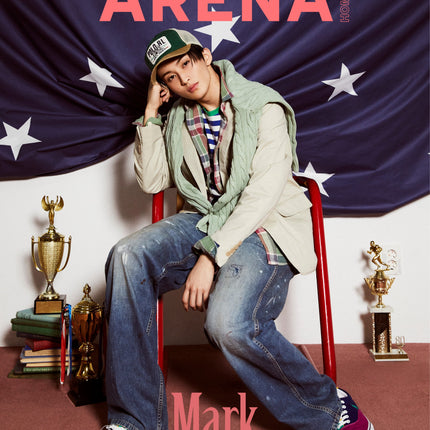 ARENA HOMME+ - [2025, March] - Cover : NCT MARK TYPE A