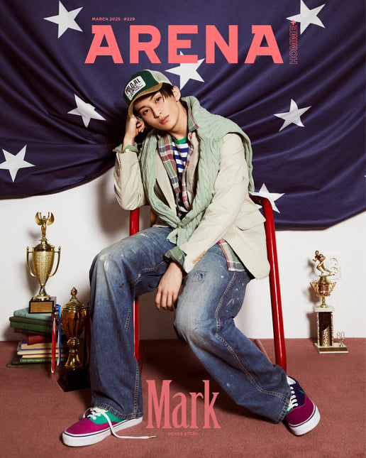 ARENA HOMME+ - [2025, March] - Cover : NCT MARK TYPE A