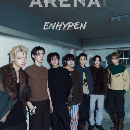 ARENA HOMME+ - [2025, October] - Cover : ENHYPEN TYPE B