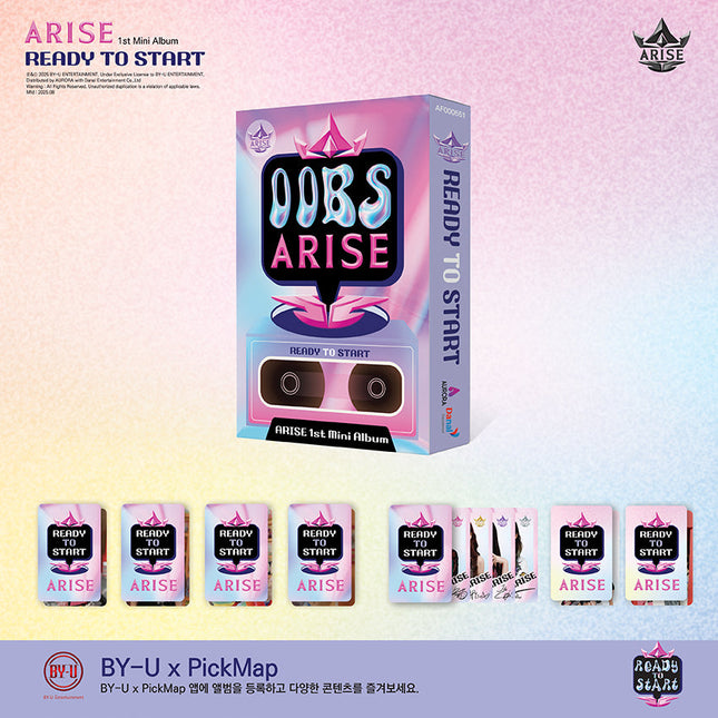 ARISE - 1st Mini Album [READY TO START] Smart Album Ver.