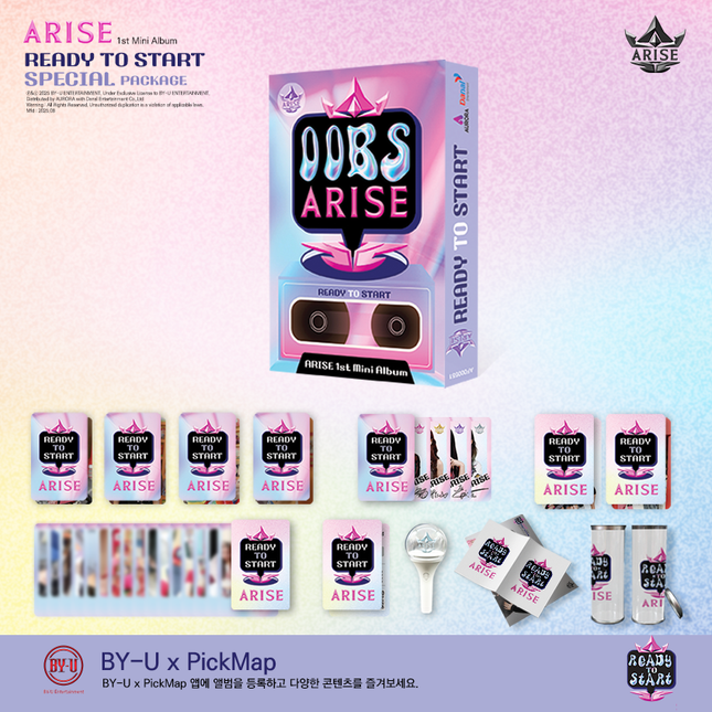 ARISE - 1st Mini Album [READY TO START] Special Package Ver.