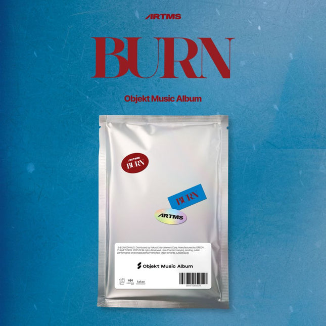 ARTMS - 1st Single Album [BURN] Objekt Music Album Ver.