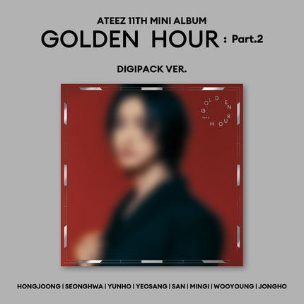 ATEEZ - 11th Mini Album [GOLDEN HOUR : Part.2] Digipack Ver.