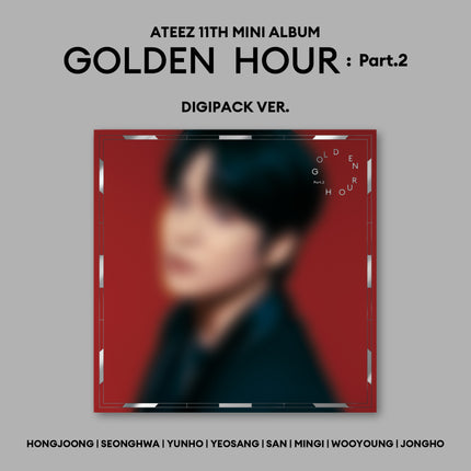 ATEEZ - 11th Mini Album [GOLDEN HOUR : Part.2] Digipack Ver.