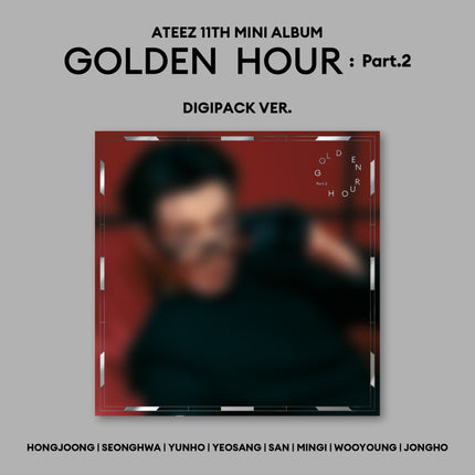 ATEEZ - 11th Mini Album [GOLDEN HOUR : Part.2] Digipack Ver.