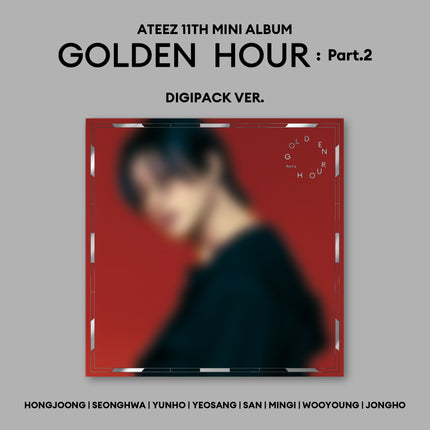 ATEEZ - 11th Mini Album [GOLDEN HOUR : Part.2] Digipack Ver.