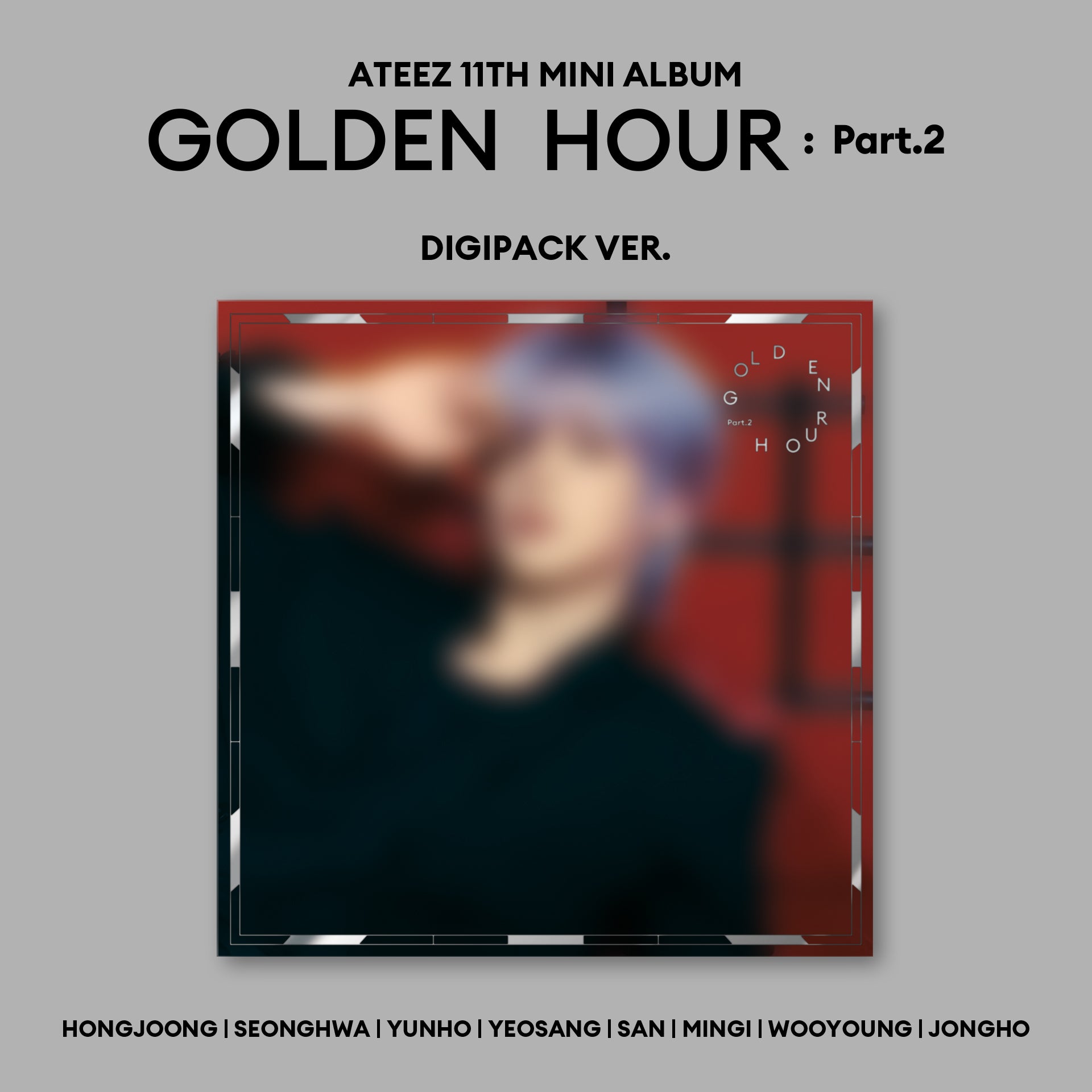 Kpop Album Wholesale ATEEZ - 11th Mini Album [GOLDEN HOUR