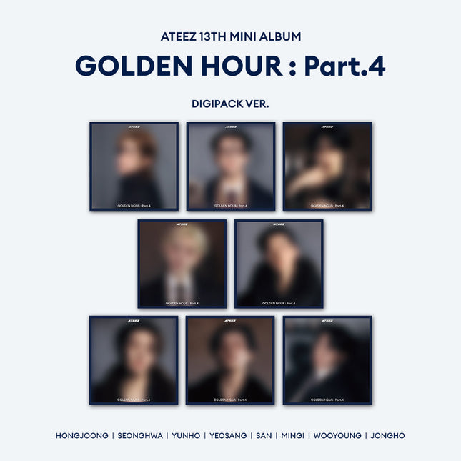 ATEEZ - [GOLDEN HOUR : Part.4] DIGIPACK Ver.