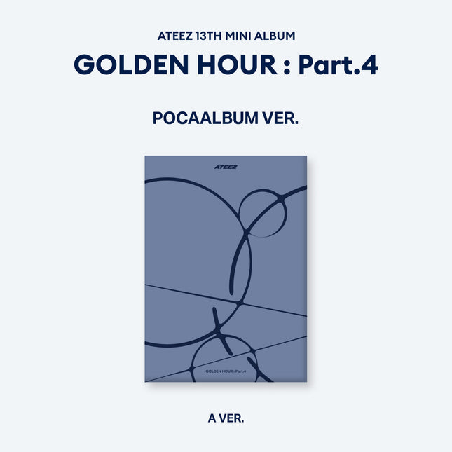 ATEEZ - [GOLDEN HOUR : Part.4] POCAALBUM Ver. (A Ver.)