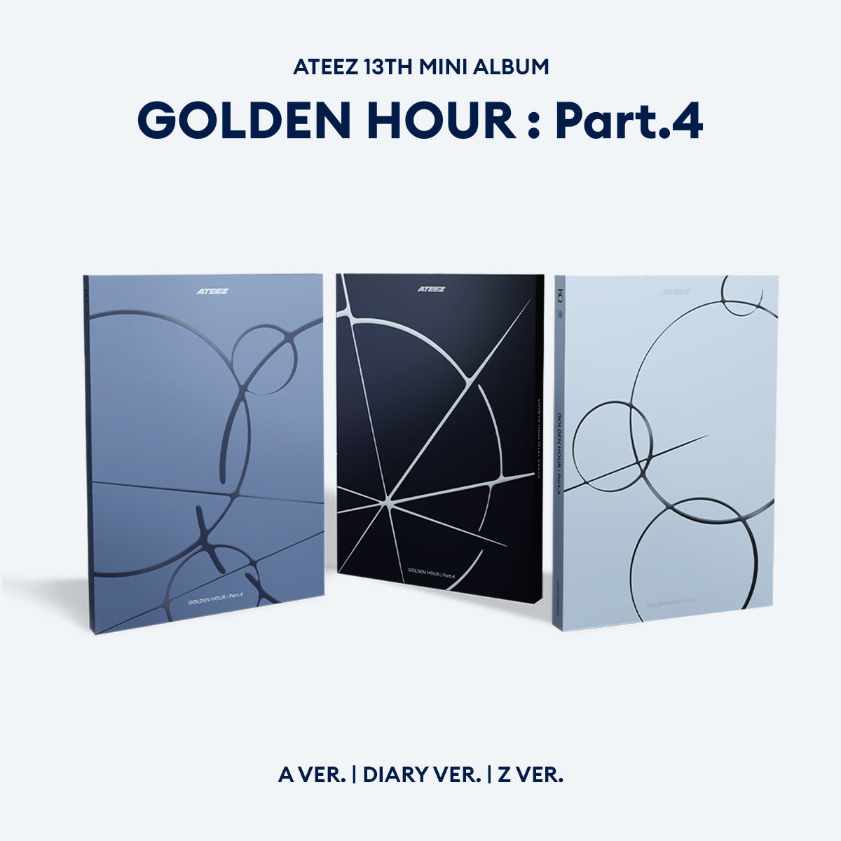 Kpop Album Wholesale ATEEZ - [GOLDEN HOUR : Part.4] Kpop Album