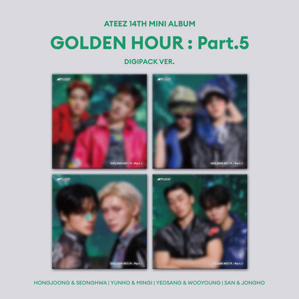 ATEEZ - [GOLDEN HOUR : Part.5] DIGIPACK UNIT Ver.