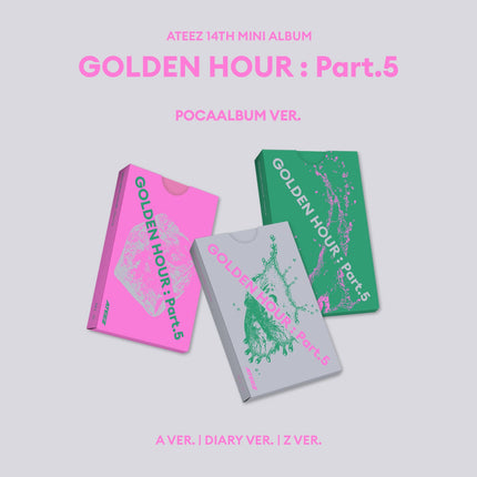ATEEZ - [GOLDEN HOUR : Part.5] POCAALBUM Ver.