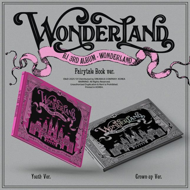 B.I - 3rd Album [WONDERLAND] Fairy tale Ver.