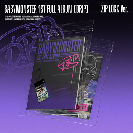 BABYMONSTER - 1st Full Album [DRIP] ZIP LOCK Ver.
