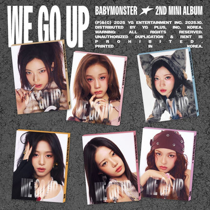 BABYMONSTER - 2nd Mini Album [WE GO UP] PATTERN Ver. ASA