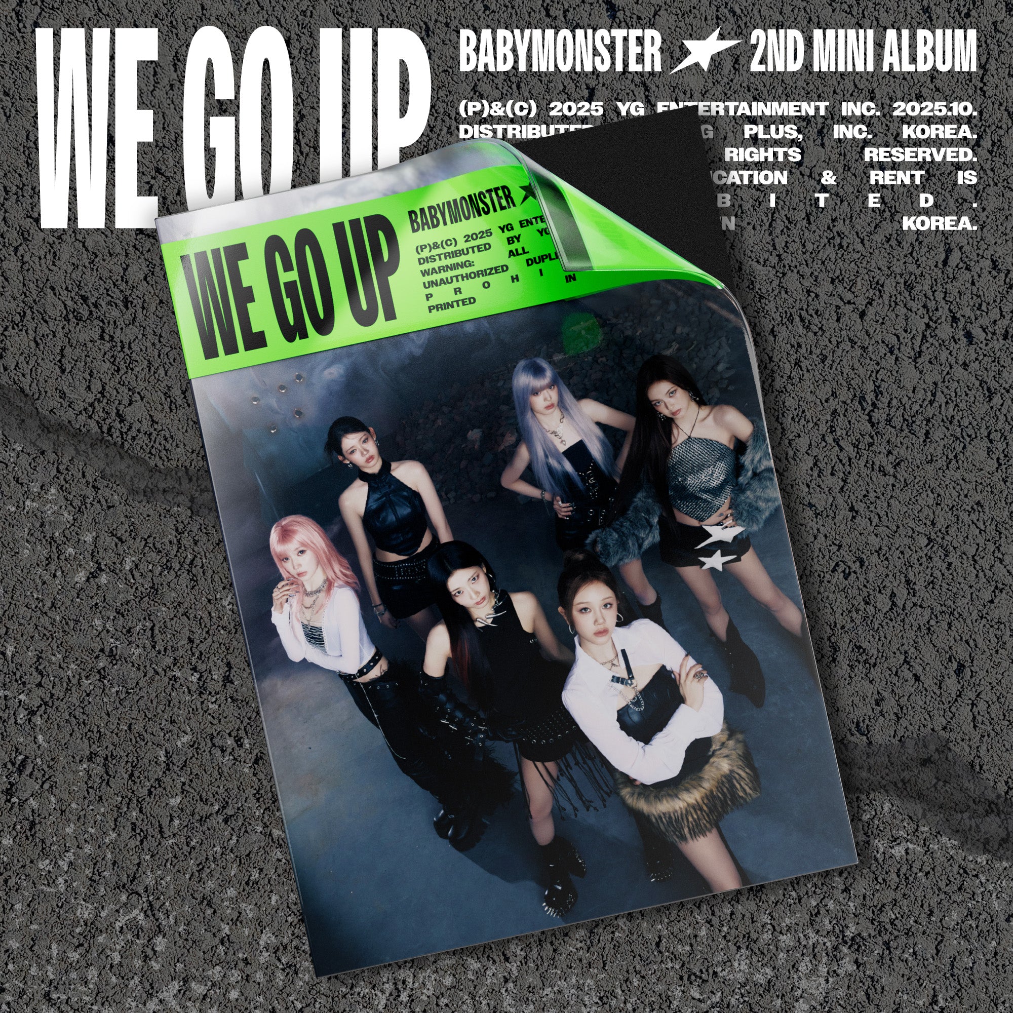 Kpop Album Wholesale BABYMONSTER - 2nd Mini Album [WE GO UP] WE