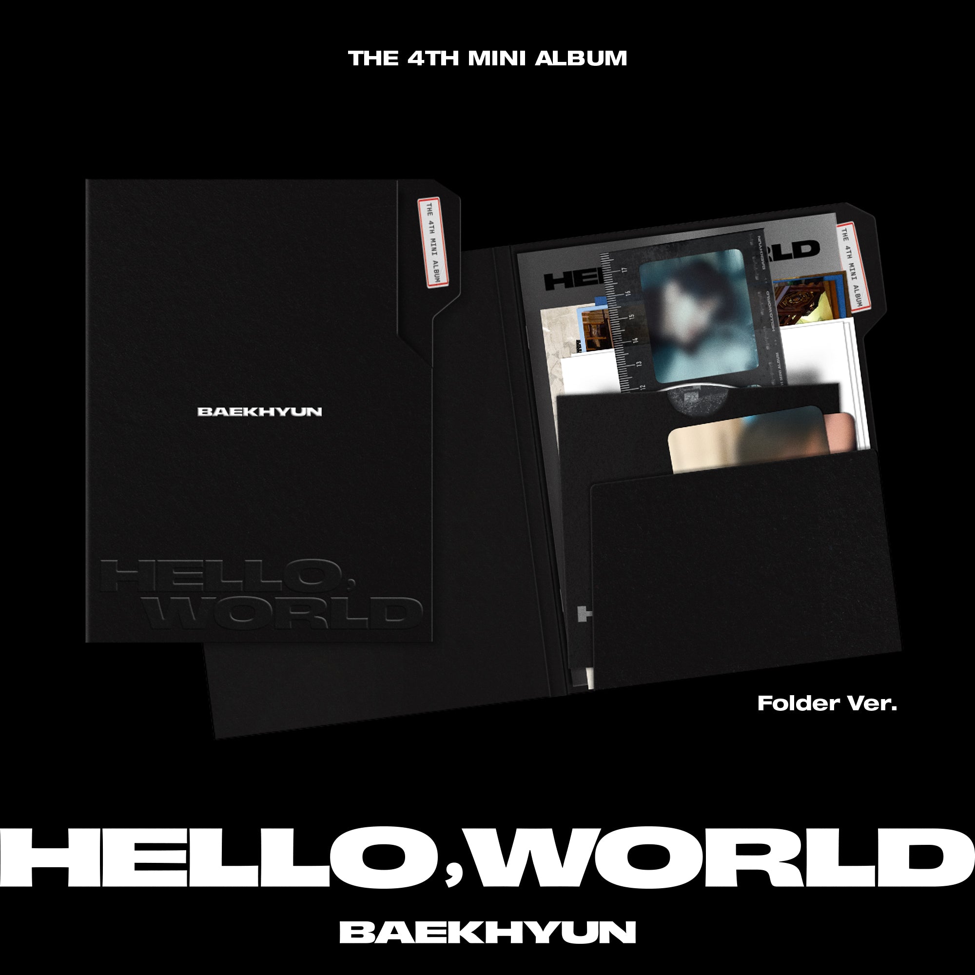 Kpop Album Wholesale BAEKHYUN - 4th Mini Album [Hello, World