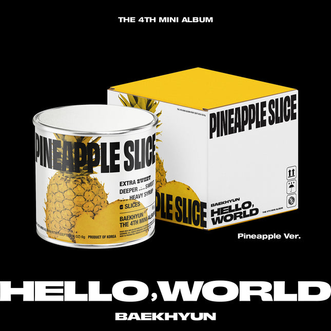 BAEKHYUN - 4th Mini Album [Hello, World] Pineapple Ver.