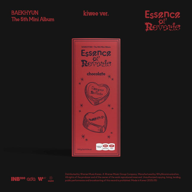 BAEKHYUN - 5th Mini Album [Essence of Reverie] Kiwee Ver. (Platform Album)