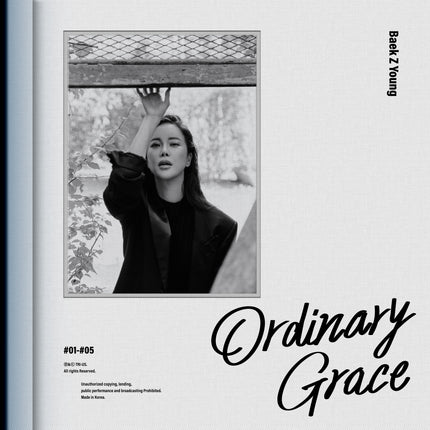 BAEK Z YOUNG - [Ordinary Grace] Re-Release