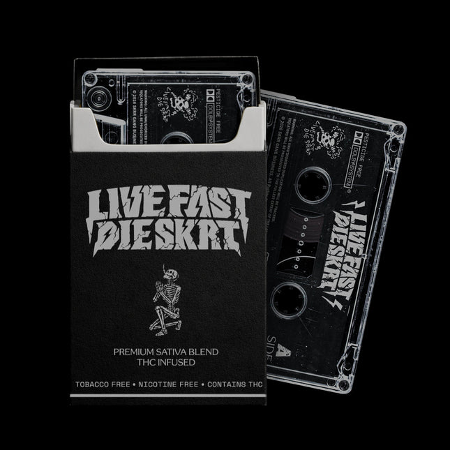 BILL STAX - [LIVE FAST DIE SKRT] Cassette Tape