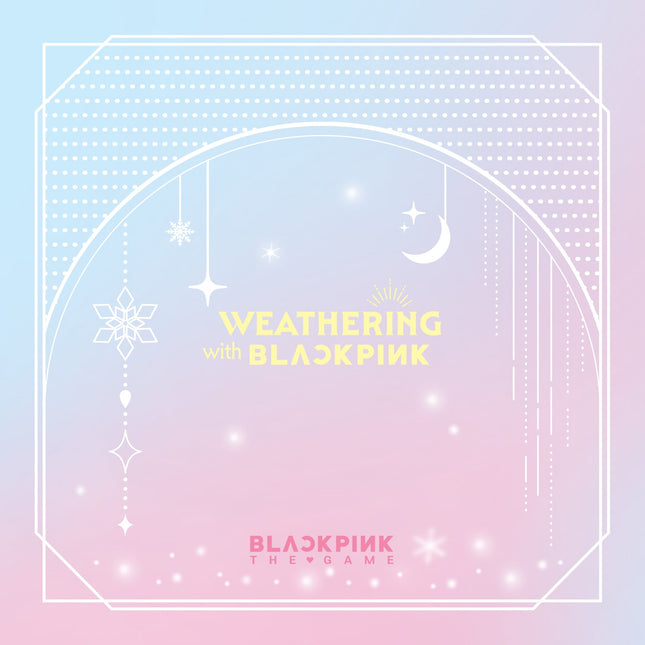 BLACKPINK - THE GAME PHOTOCARD COLLECTION [WEATHERING WITH BLACKPINK]