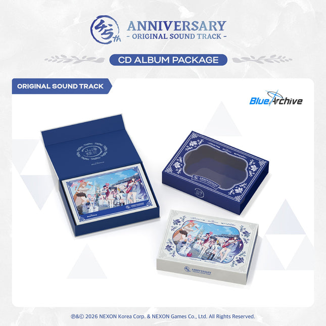 BLUE ARCHIVE 4.5th ANNIVERASARY OST - CD ALBUM PACKAGE