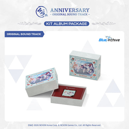 BLUE ARCHIVE 4.5th ANNIVERASARY OST - KIT ALBUM PACKAGE