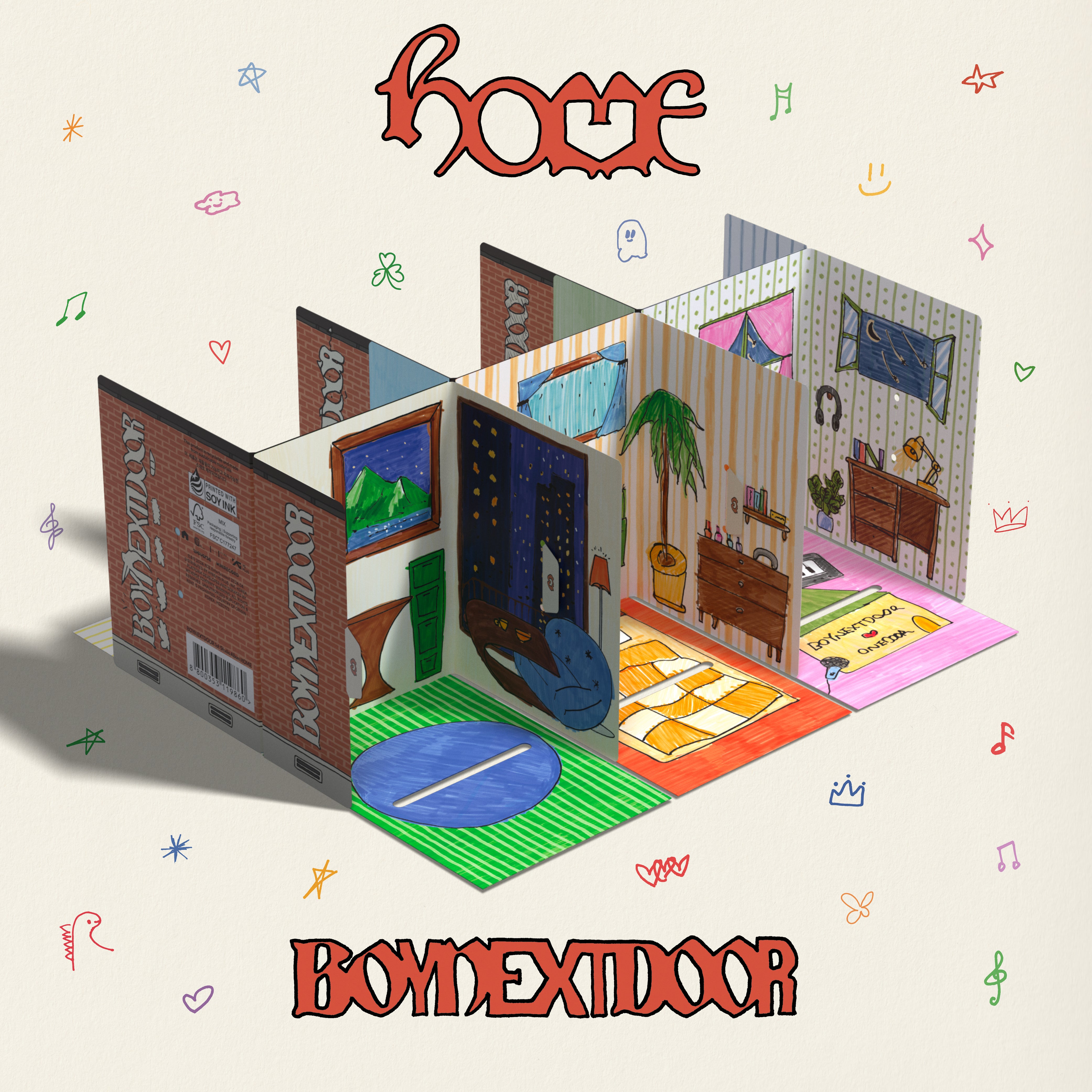 Kpop Album Wholesale BOYNEXTDOOR - 1st Studio Album [HOME] Weverse