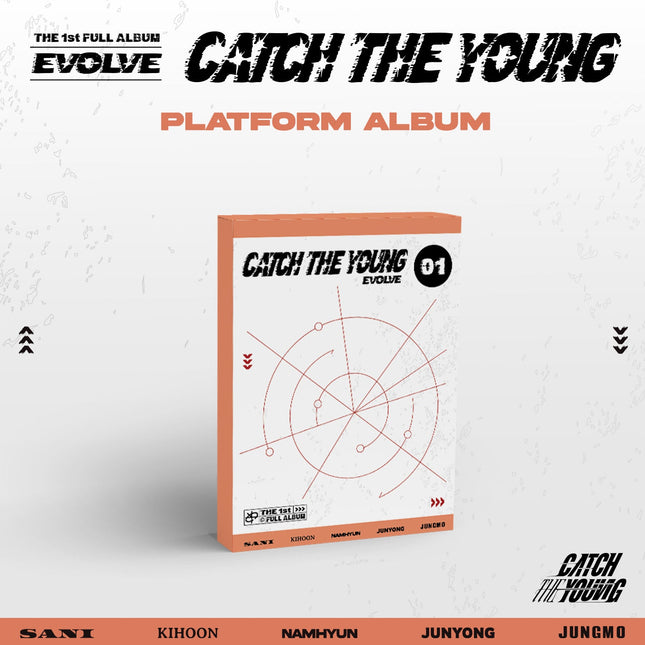 CATCH THE YOUNG - 1st Album [EVOLVE] PLATFORM ALBUM